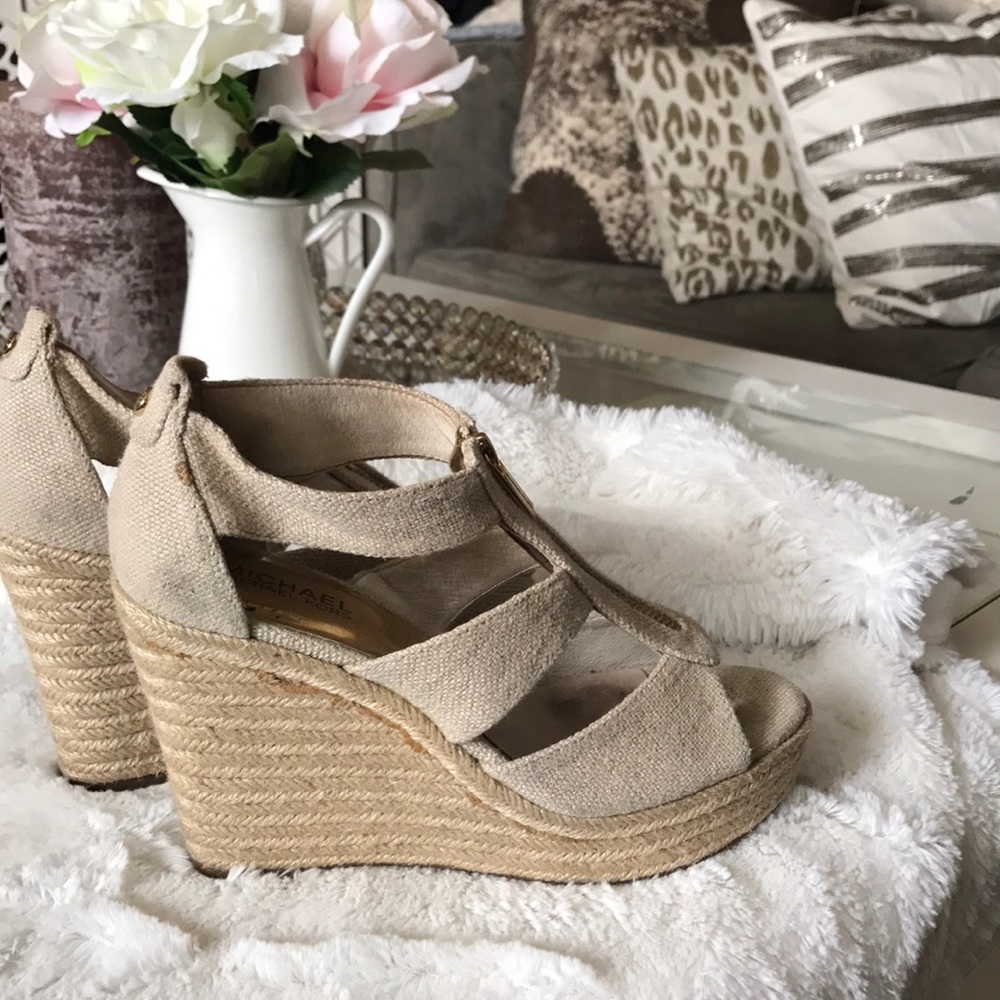 Michael Kors MK Damita Platform Wedges